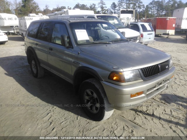 JA4LS31P0WP044272 - 1998 MITSUBISHI MONTERO SPORT LS BEIGE photo 1