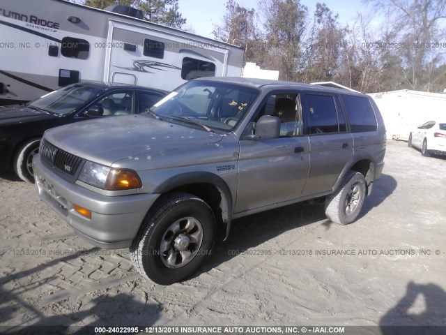 JA4LS31P0WP044272 - 1998 MITSUBISHI MONTERO SPORT LS BEIGE photo 2