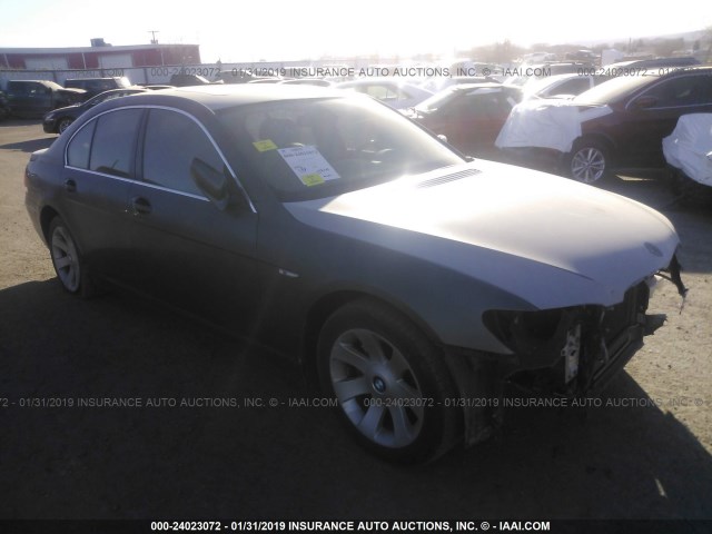 WBAHL83596DT04605 - 2006 BMW 750 GRAY photo 1