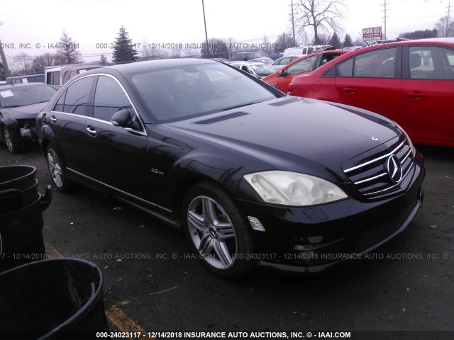 WDDNG86X18A152384 - 2008 MERCEDES-BENZ S 550 4MATIC BLACK photo 1