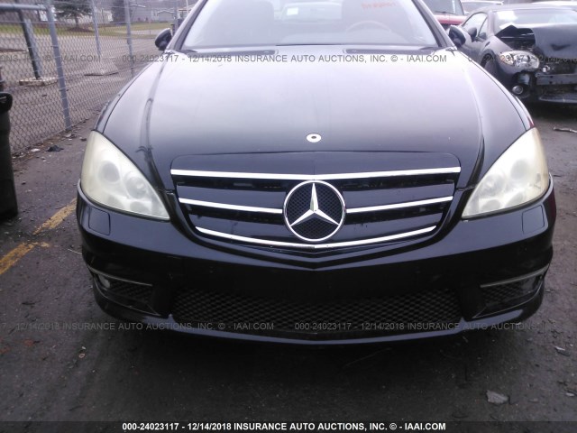 WDDNG86X18A152384 - 2008 MERCEDES-BENZ S 550 4MATIC BLACK photo 6