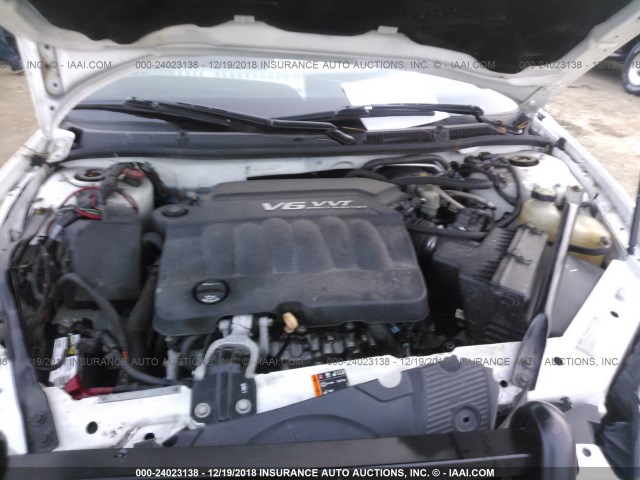 2G1WD5E37D1146915 - 2013 CHEVROLET IMPALA POLICE WHITE photo 10