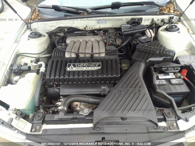 6MMAP87P93T007345 - 2003 MITSUBISHI DIAMANTE VR-X WHITE photo 10