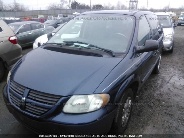 1D4GP25BX6B518732 - 2006 DODGE CARAVAN SE BLUE photo 6