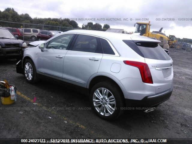 1GYKNFRS5JZ120787 - 2018 CADILLAC XT5 PREMIUM LUXURY SILVER photo 3