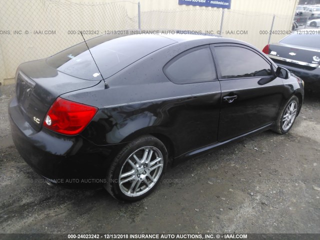 JTKDE177970189701 - 2007 TOYOTA SCION TC 黑色 照片 4