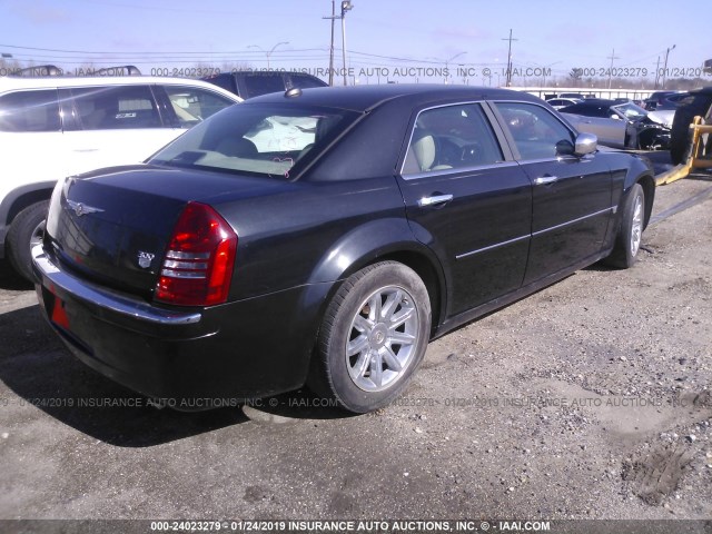 2C3LA63H46H114168 - 2006 CHRYSLER 300C BLACK photo 4