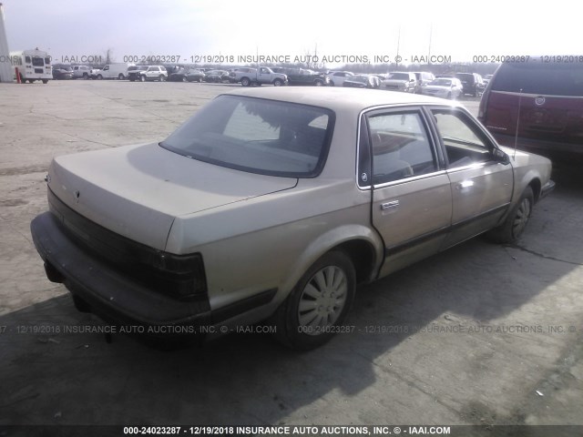 1G4AG55N7P6459045 - 1993 BUICK CENTURY SPECIAL TAN photo 4