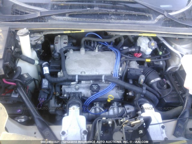 1GBDV13L36D213321 - 2006 CHEVROLET UPLANDER INCOMPLETE GOLD photo 10