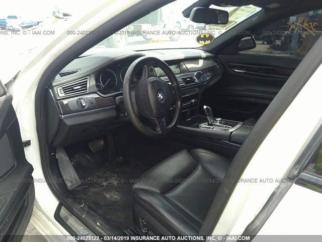 WBAKB8C52BCY64913 - 2011 BMW 750 LI WHITE photo 7