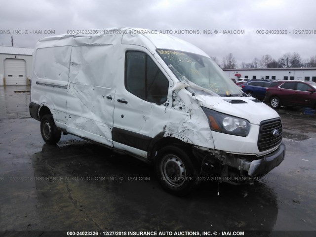 1FTYR2CM3JKB02871 - 2018 FORD TRANSIT WHITE photo 1