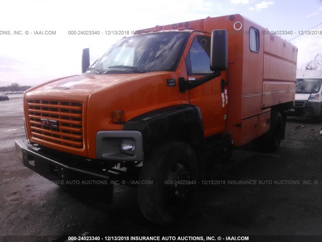 1GDJ6C1E55F532939 - 2005 GMC C6500 C6C042 ORANGE photo 2