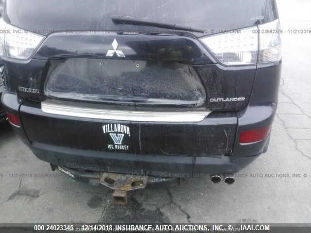 JA4MT41X57Z005299 - 2007 MITSUBISHI OUTLANDER XLS BLACK photo 6