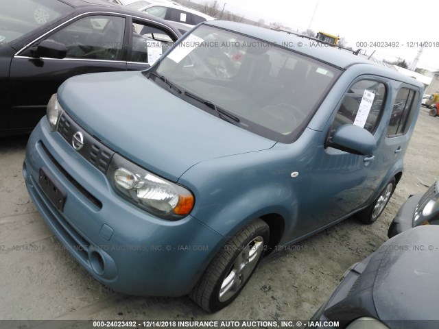 JN8AZ2KR8BT201619 - 2011 NISSAN CUBE S/SL/KROM TEAL photo 2