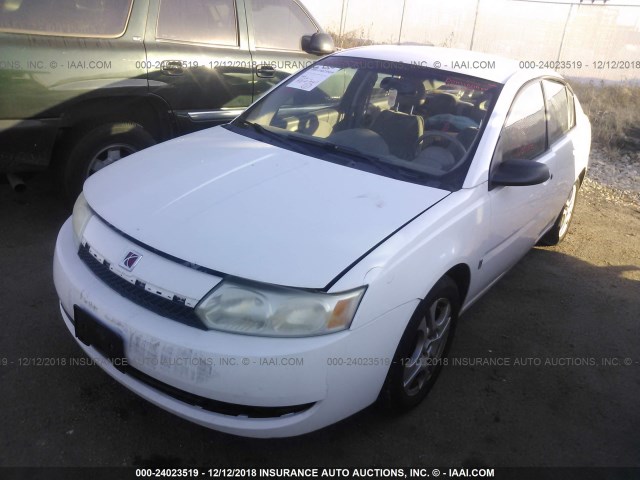 1G8AK52F53Z155554 - 2003 SATURN ION LEVEL 3 WHITE photo 2