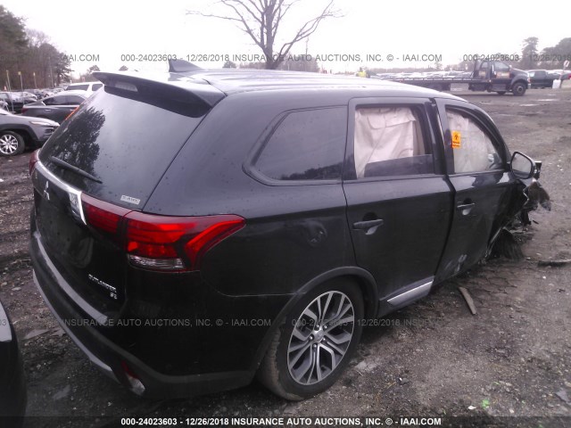 JA4AZ3A3XHZ057909 - 2017 MITSUBISHI OUTLANDER SE/SEL BLACK photo 4