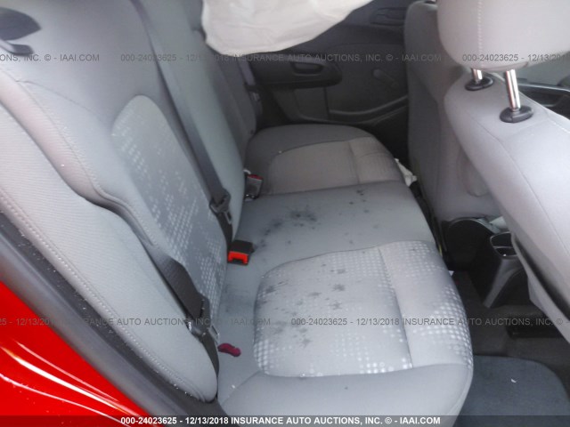 1G1JB5SH3H4141477 - 2017 CHEVROLET SONIC LS 红色 照片 8