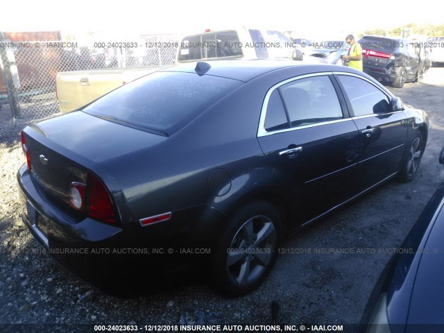 1G1ZC5E09CF349463 - 2012 CHEVROLET MALIBU 1LT GRAY photo 4