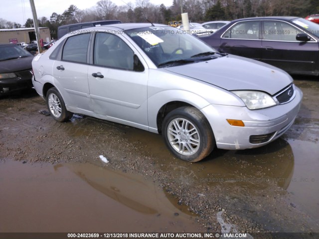 1FAFP34N37W254019 - 2007 FORD FOCUS ZX4/S/SE/SES SILVER photo 1