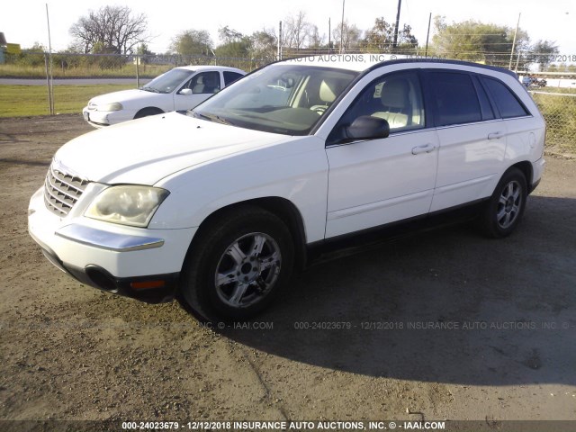 2C8GF68424R386261 - 2004 CHRYSLER PACIFICA WHITE photo 2