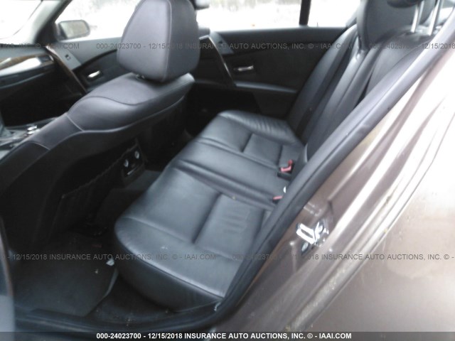 WBANF73577CU28836 - 2007 BMW 530 XI Pewter photo 8