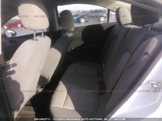1G1JA5SH3F4140328 - 2015 CHEVROLET SONIC LS 白色 照片 8