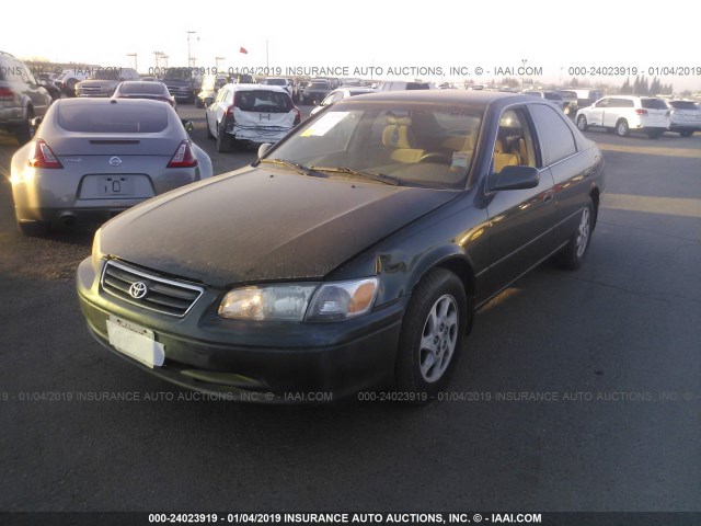 JT2BF22K7Y0285253 - 2000 TOYOTA CAMRY CE/LE/XLE GREEN photo 2