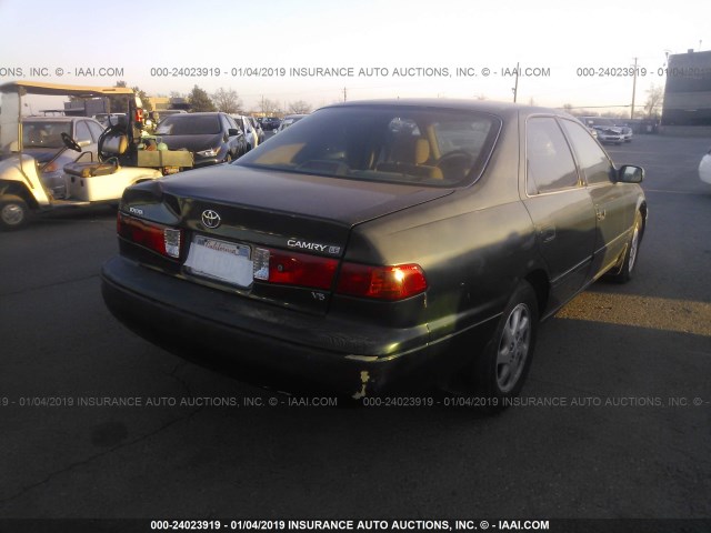 JT2BF22K7Y0285253 - 2000 TOYOTA CAMRY CE/LE/XLE GREEN photo 4