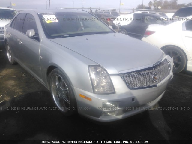 1G6DC67A560144505 - 2006 CADILLAC STS SILVER photo 1