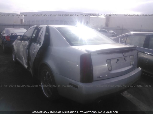 1G6DC67A560144505 - 2006 CADILLAC STS SILVER photo 3