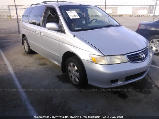 5FNRL18904B134537 - 2004 HONDA ODYSSEY EXL SILVER photo 1