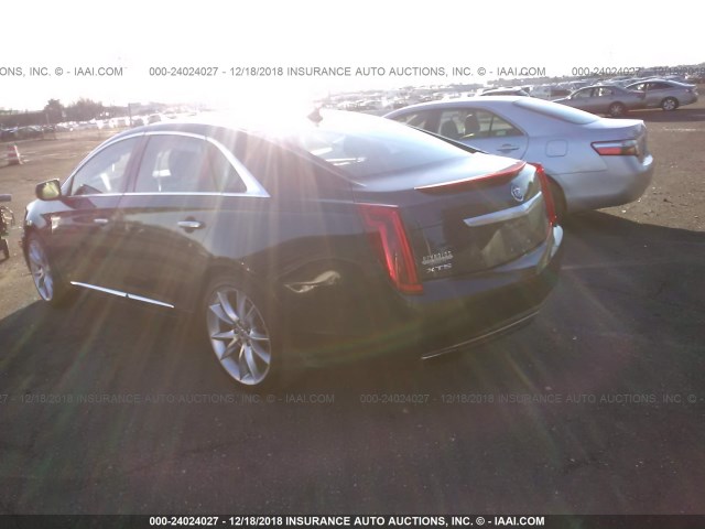 2G61P5S35E9159259 - 2014 CADILLAC XTS PREMIUM COLLECTION BLACK photo 3