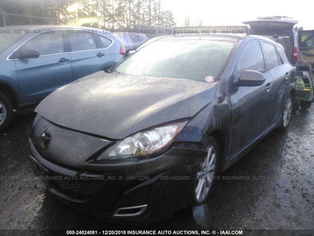 JM1BL1H6XA1277460 - 2010 MAZDA 3 S GRAY photo 2