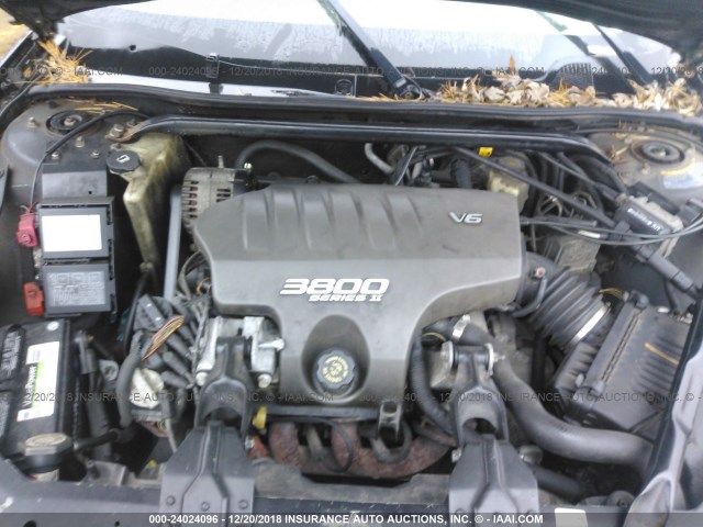 2G1WX15K429328321 - 2002 CHEVROLET MONTE CARLO SS 黑色 照片 10