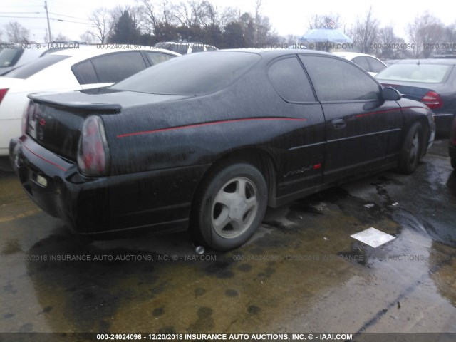 2G1WX15K429328321 - 2002 CHEVROLET MONTE CARLO SS 黑色 照片 4