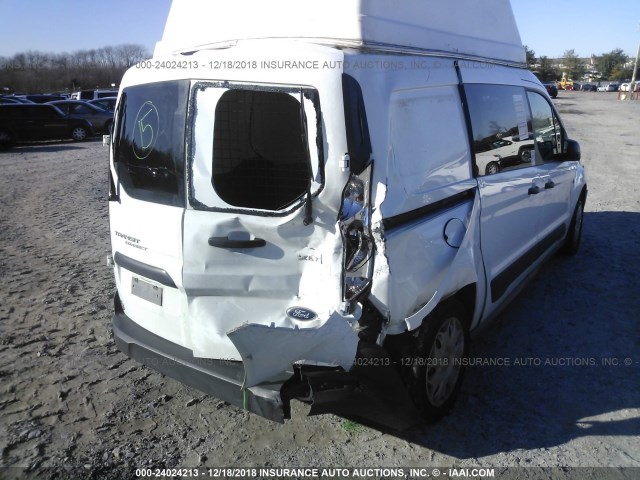 NM0LS7F73H1325023 - 2017 FORD TRANSIT CONNECT XLT WHITE photo 6