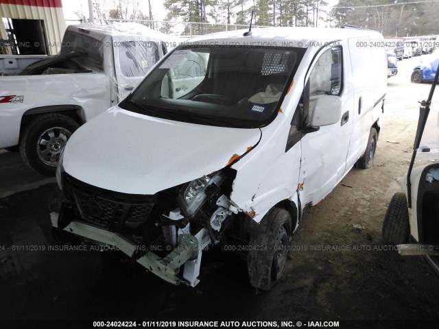 3N6CM0KN4HK719845 - 2017 NISSAN NV200 2.5S/2.5SV WHITE photo 2