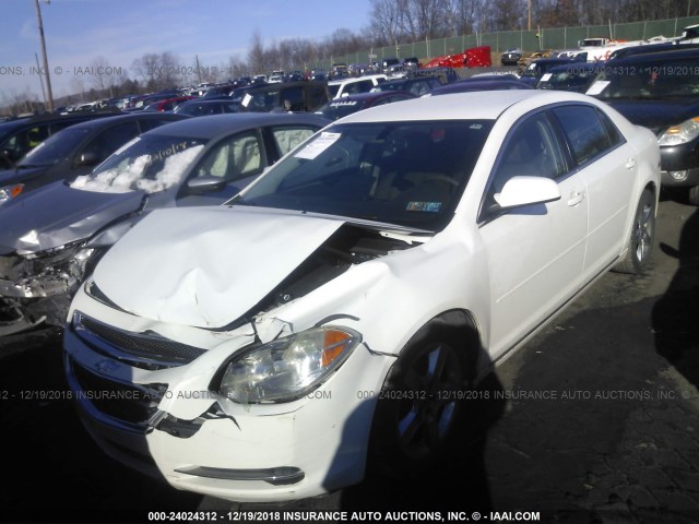 1G1ZC5EB9AF231184 - 2010 CHEVROLET MALIBU 1LT 白色 照片 2