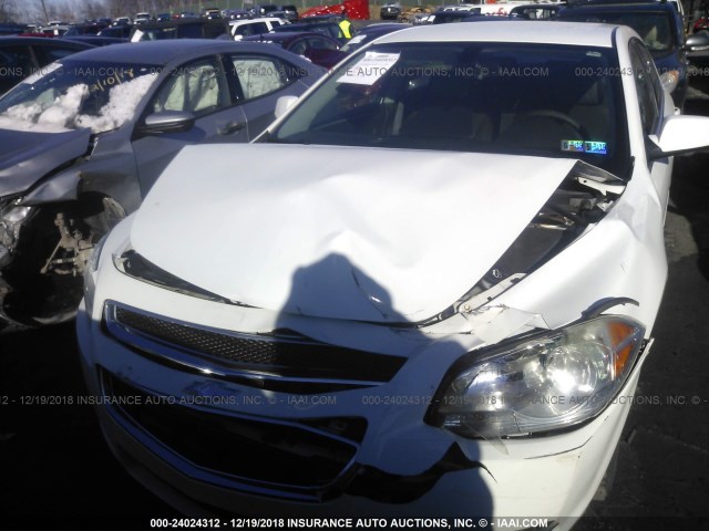 1G1ZC5EB9AF231184 - 2010 CHEVROLET MALIBU 1LT 白色 照片 5