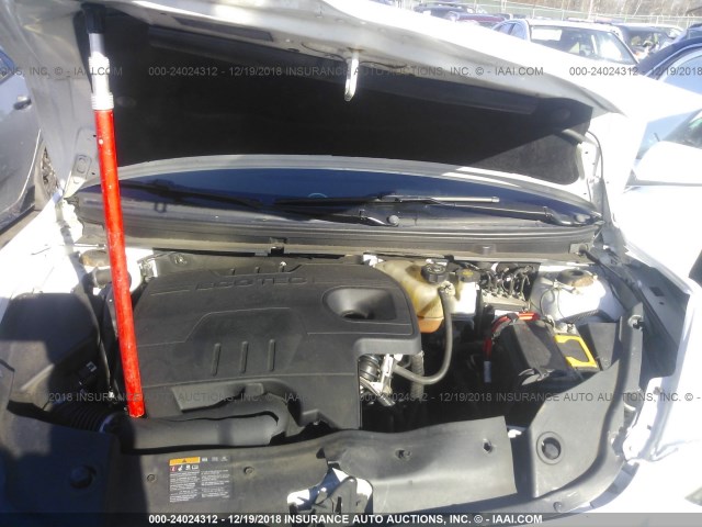 1G1ZC5EB9AF231184 - 2010 CHEVROLET MALIBU 1LT 白色 照片 9