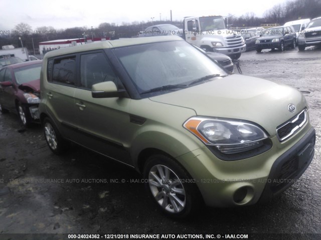 KNDJT2A69C7379036 - 2012 KIA SOUL +/!/SPORT GREEN photo 1