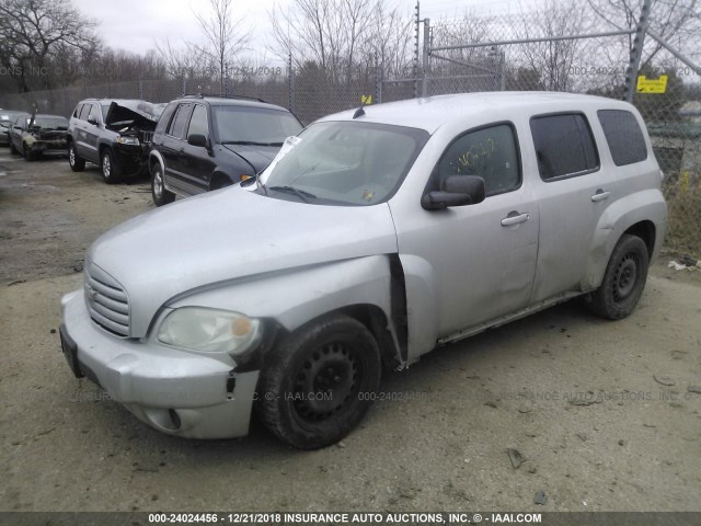 3GNBAADB2AS541818 - 2010 CHEVROLET HHR LS Gümüş fotoğraf 2