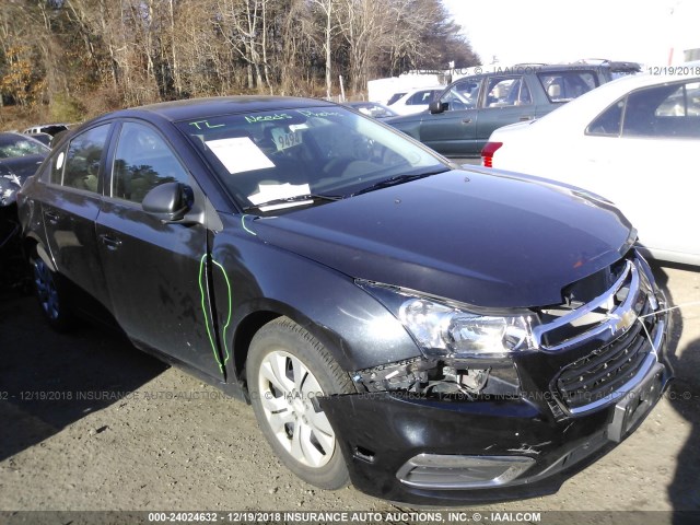 1G1PA5SG9F7117796 - 2015 CHEVROLET CRUZE LS GRAY photo 1