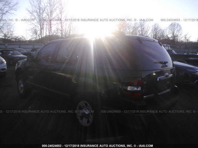 1FMEU72E76UB17163 - 2006 FORD EXPLORER XLS BLACK photo 3