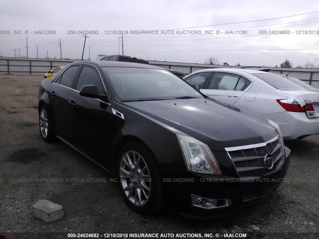 1G6DJ5ED1B0126235 - 2011 CADILLAC CTS PERFORMANCE COLLECTION Черный фото 1