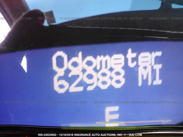 1G6DJ5ED1B0126235 - 2011 CADILLAC CTS PERFORMANCE COLLECTION Черный фото 7