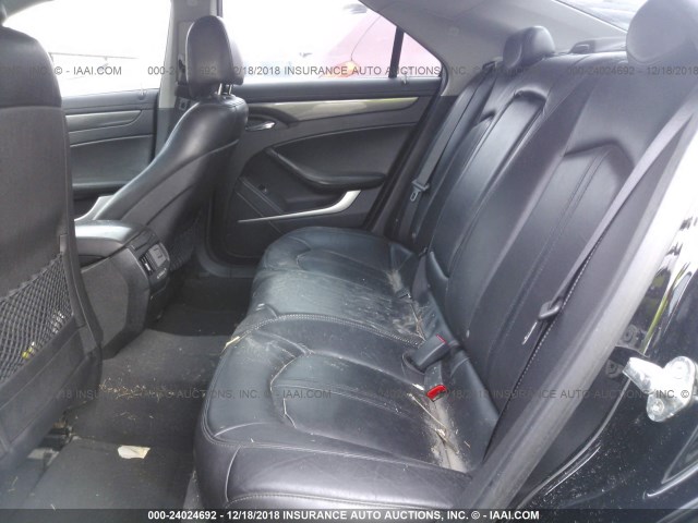 1G6DJ5ED1B0126235 - 2011 CADILLAC CTS PERFORMANCE COLLECTION Черный фото 8