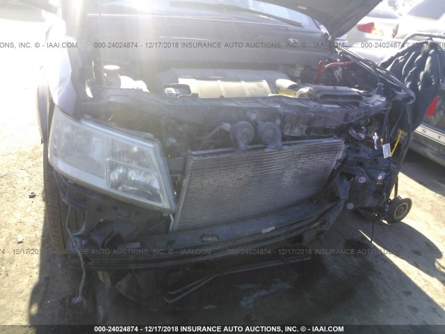 3D4GG67V29T153979 - 2009 DODGE JOURNEY R/T BLACK photo 6