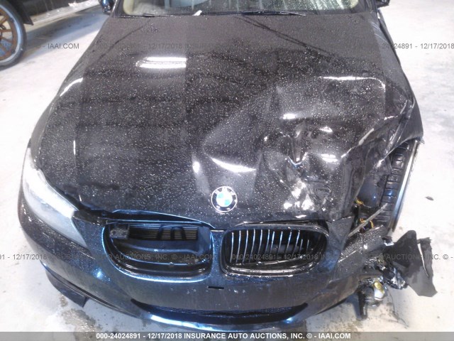 WBAPN7C55BA780930 - 2011 BMW 335 D BLACK photo 10