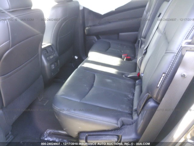 5N1DR2MN6JC618749 - 2018 NISSAN PATHFINDER S/SV/SL/PLATINUM BLACK photo 8